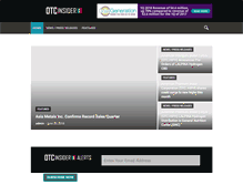 Tablet Screenshot of otcinsider.com